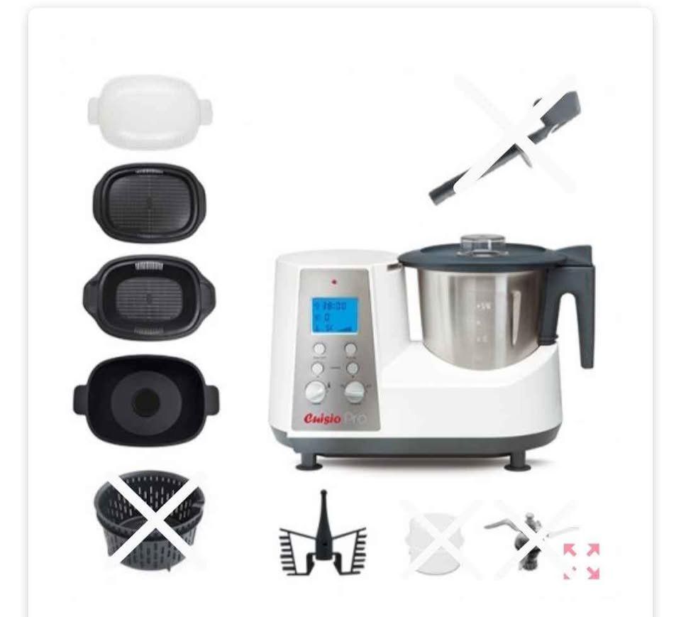 Elettrodomestici da cucina: Robot cuiseur multifonction KITCHENCOOK MODÈLE CUISIOPRO V2 – Usato da La Tour-de-Peilz venduto da csc_5ztn 2