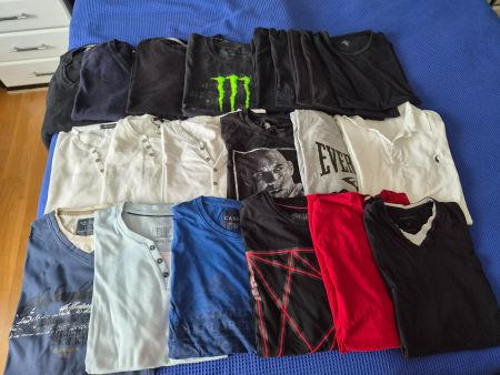 21 stk. Herren Oberteile diverse Marken  Grösse  XL