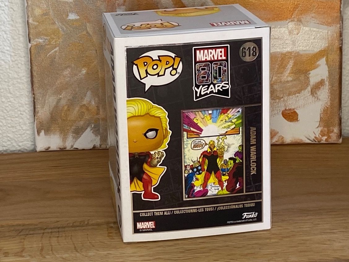 Funko Statuette: Funko Pop - Adam Warlock #618 - Marvel – Nuovo e nell'imballaggio originale da Oensingen venduto da CSCollectors 2