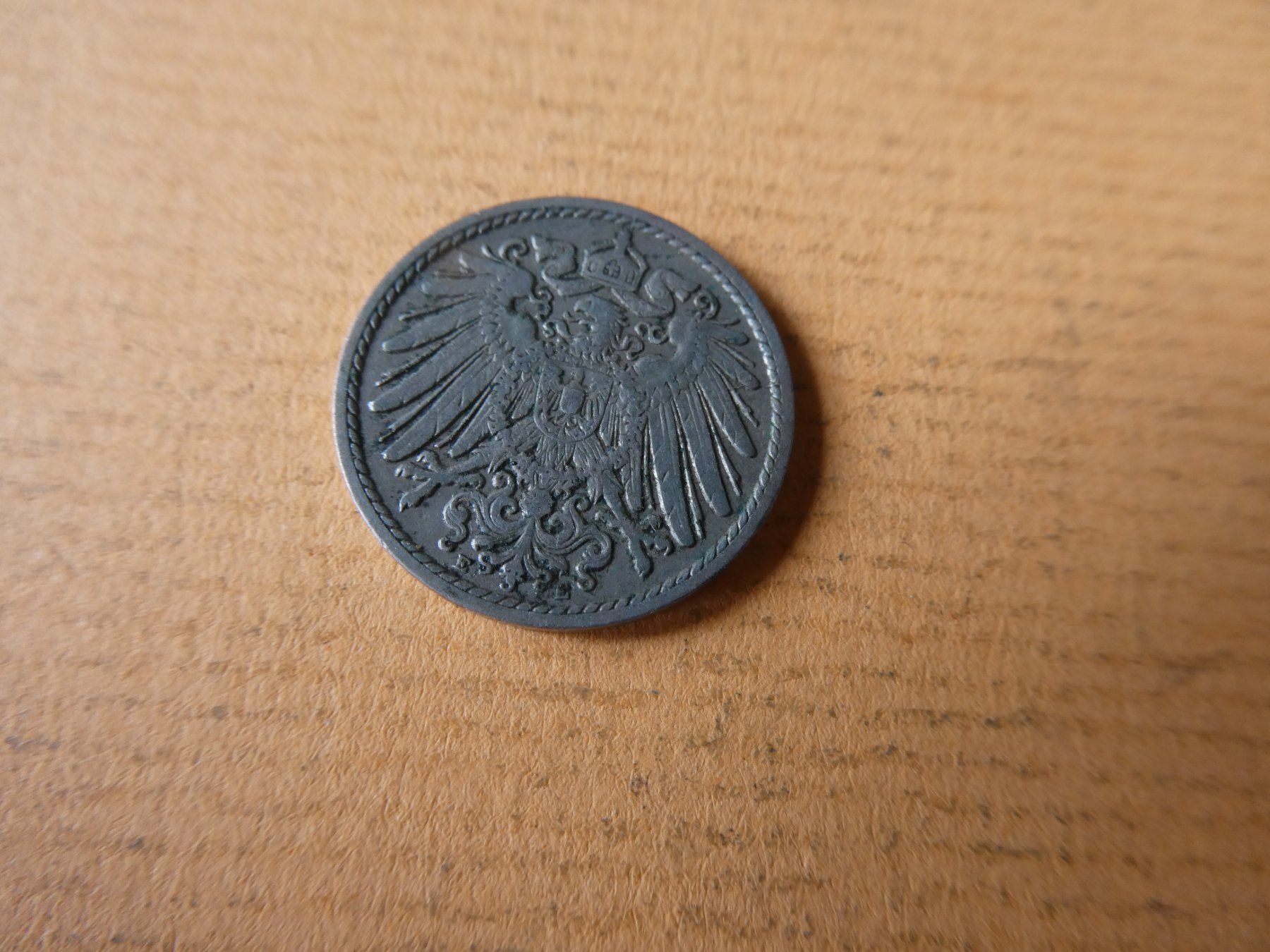 Toutes les monnaies: Dt. Reich 1902 E, 5 Pfennig – D'occasion à Hinterforst par Rohusri 1