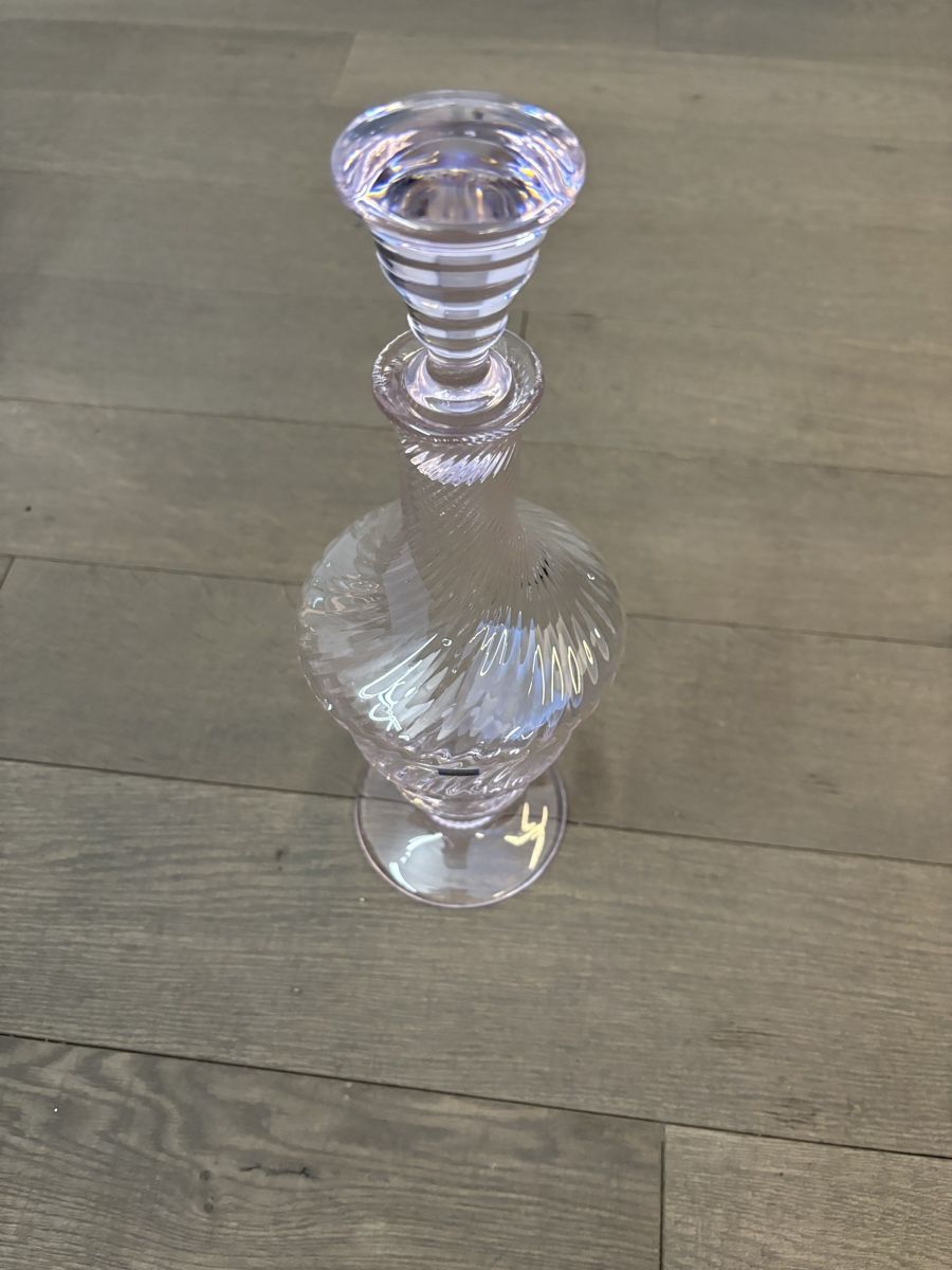 Caraffe: Carafe en Crystal de Sèvres – Nuovo e nell'imballaggio originale da Sion venduto da Alpin_Golf 2