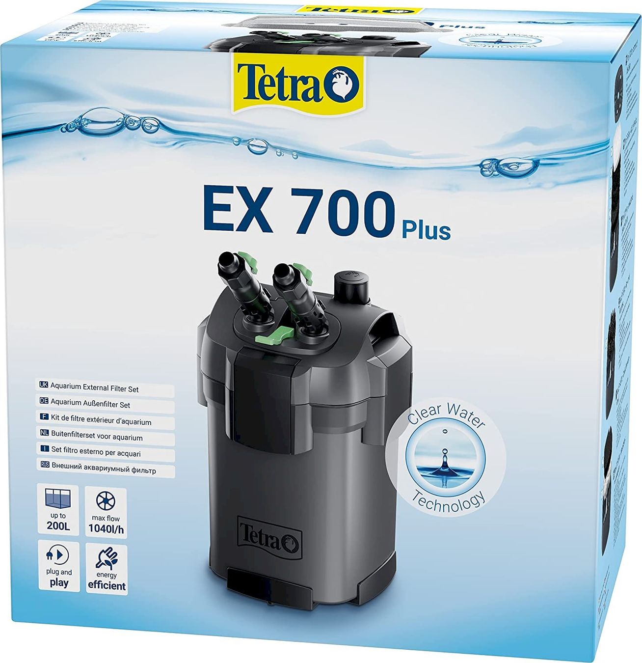 Filtri: Tetra EX 700 Plus Aquarienfilter – Nuovo e nell'imballaggio originale da Bottighofen venduto da zaap