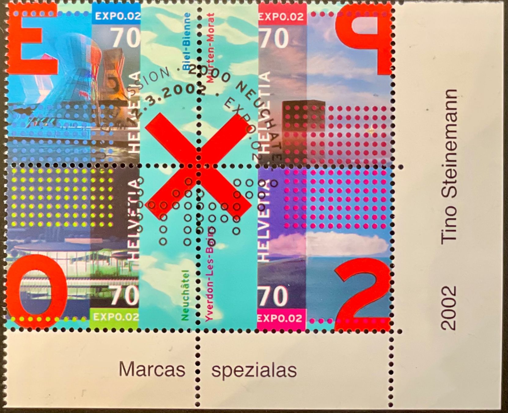 Tutti i francobolli: Sondermarken Expo 02 – Nuovo (secondo la descrizione) da Bern venduto da schm1969