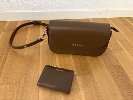 Makani Handtasche braun inkl. Portemonnaie