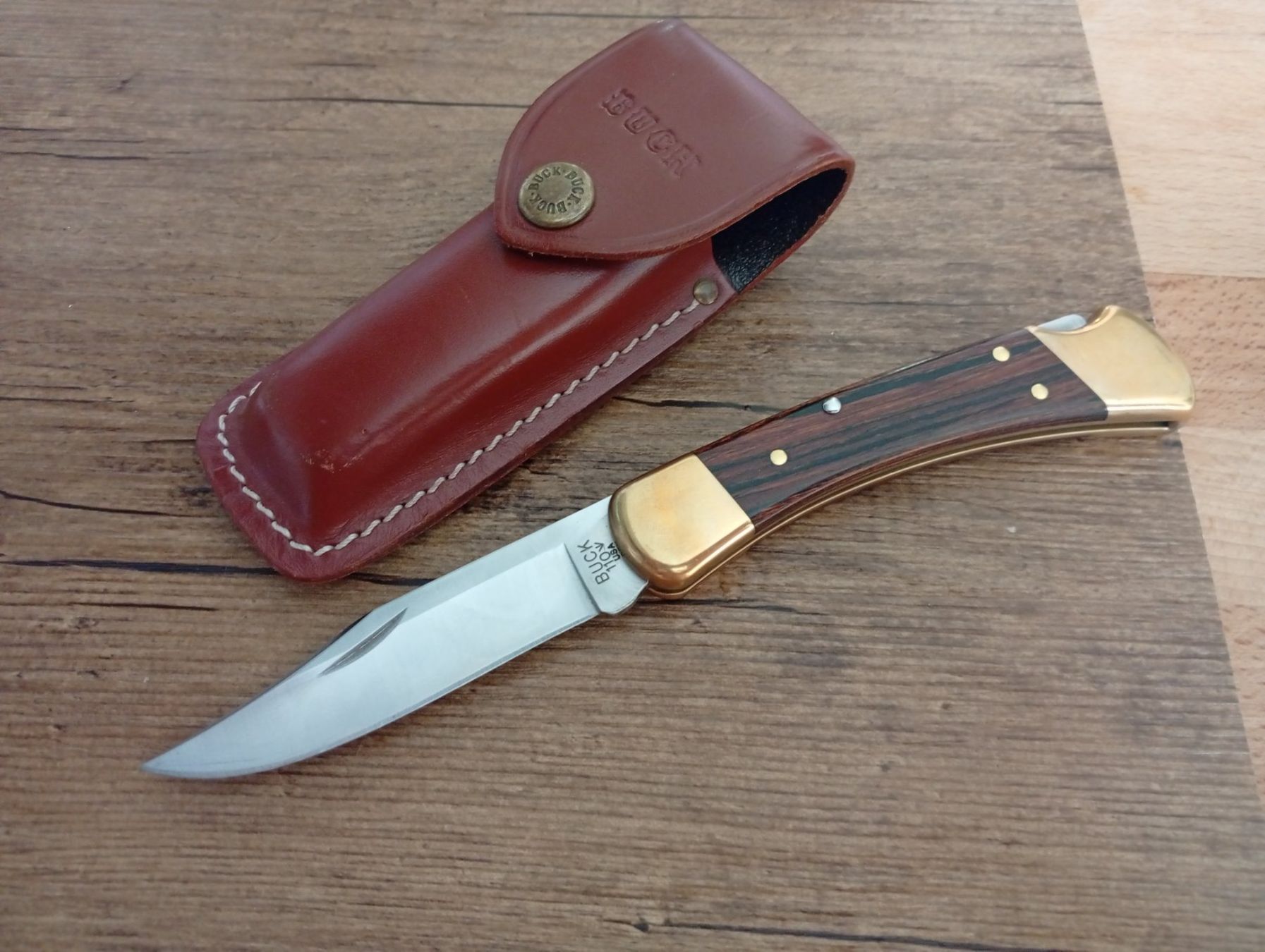 Buck Taschenmesser: Taschenmesser Klappmesser Sackmesser Buck 110 – Gebraucht aus Winterthur von Rogue01 1