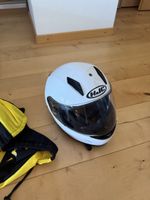 Casque intégral enfant HJC – Blanc – Taille 8-12 ans 