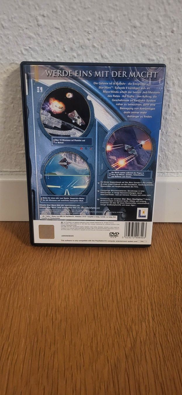 Sony Giochi: PS2 - Star Wars Jedi Starfighter – Usato da Münsingen venduto da Heroism2010 1