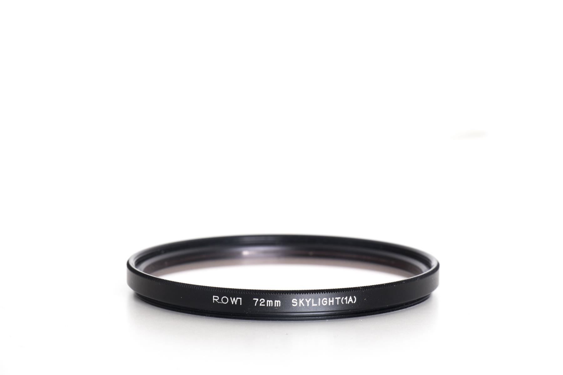 Filtri: ROWI 72mm SKYLIGHT 1A FILTER 72 – Usato da Emmen venduto da chromaton