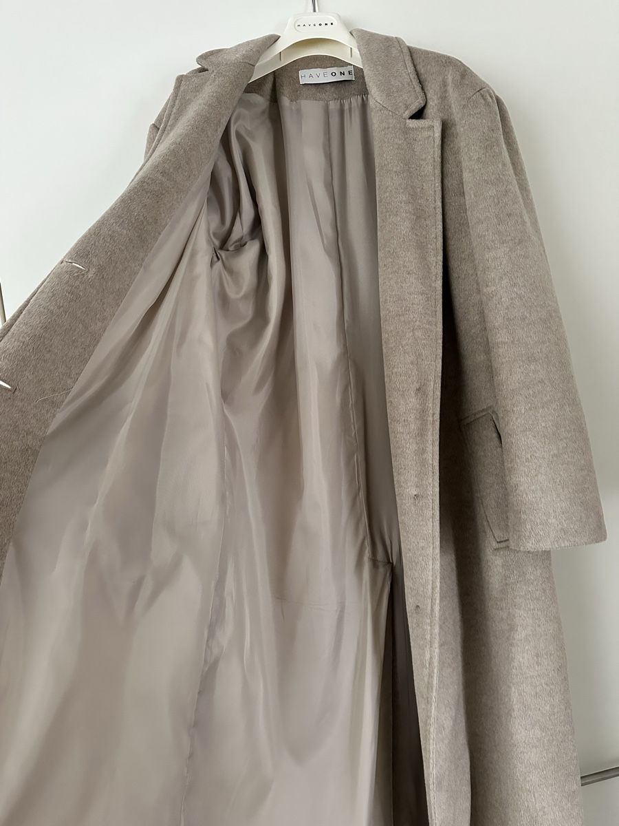 Cappotti: HAVEONE Wollmantel, Beige, Gr. S - Oversize – Nuovo (secondo la descrizione) da Grenchen venduto da ylo_8mlq 4