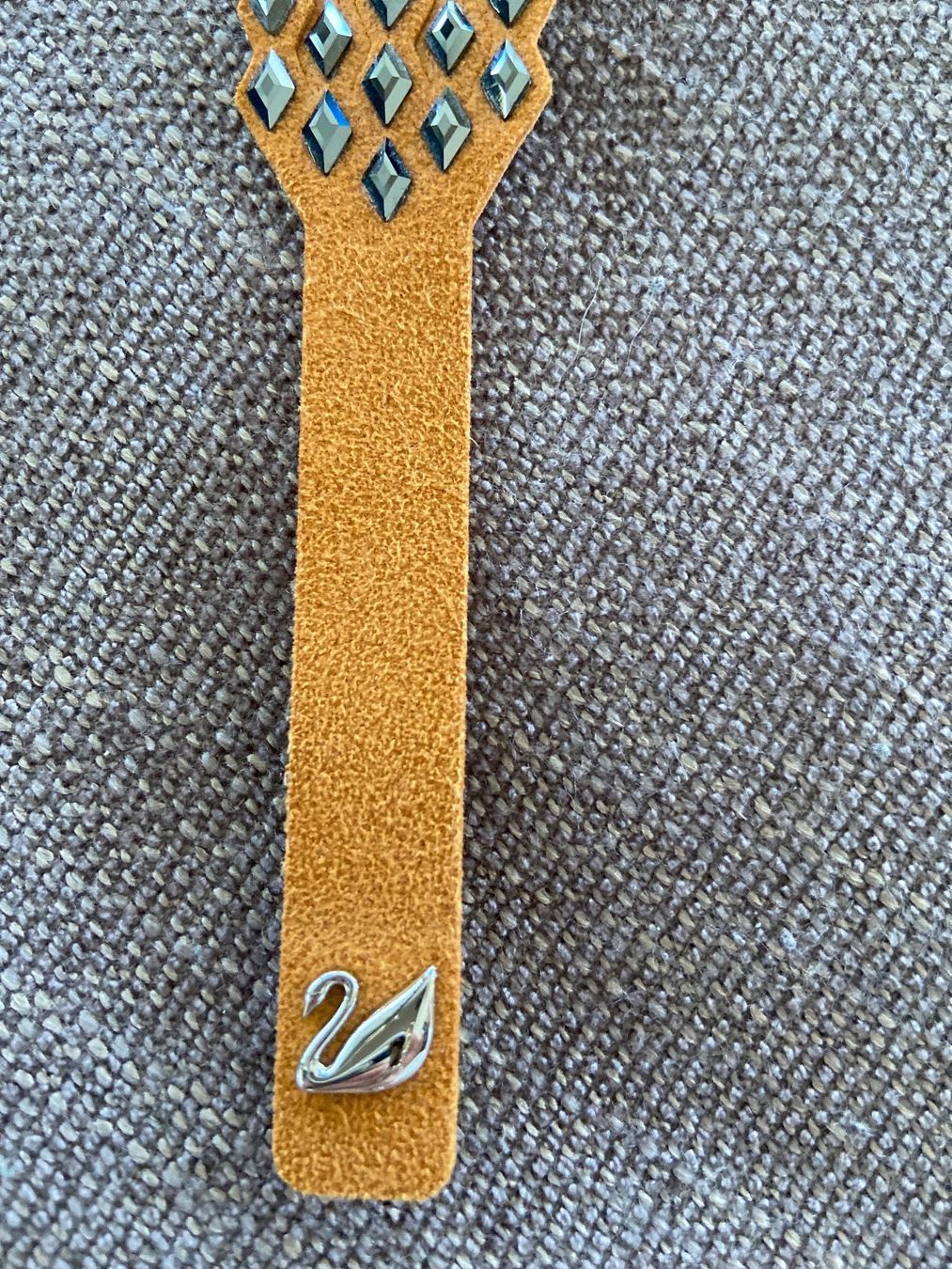 Swarovski Armbänder & -reifen: Swarovski manchette cuir brun et Crystal – Gebraucht aus Neuchâtel von lu7_9rs7 4