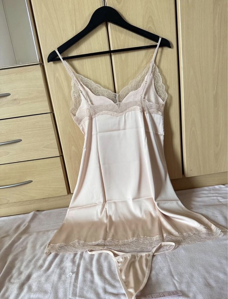 Negligees & Pigiami: Sexy Pyjama Crème – Nuovo (secondo la descrizione) da Luzern venduto da claiudiu 1