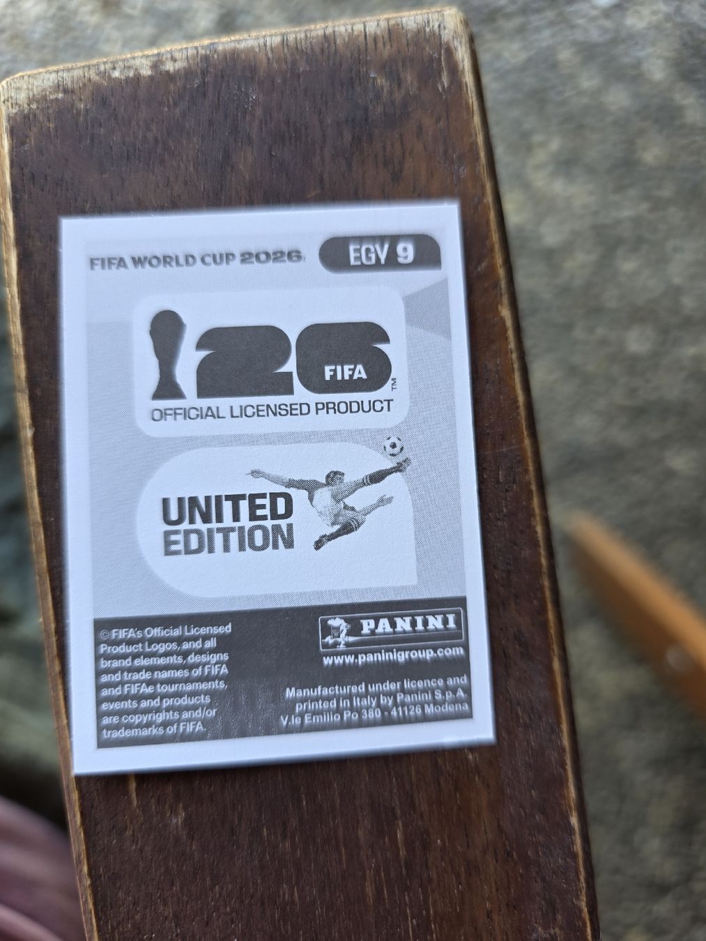 Panini Sammelbilder & Trading cards: Panini WM 2026 EGY 9 Fatouh – Neu (gemäss Beschreibung) aus Romanshorn von leeh78 1