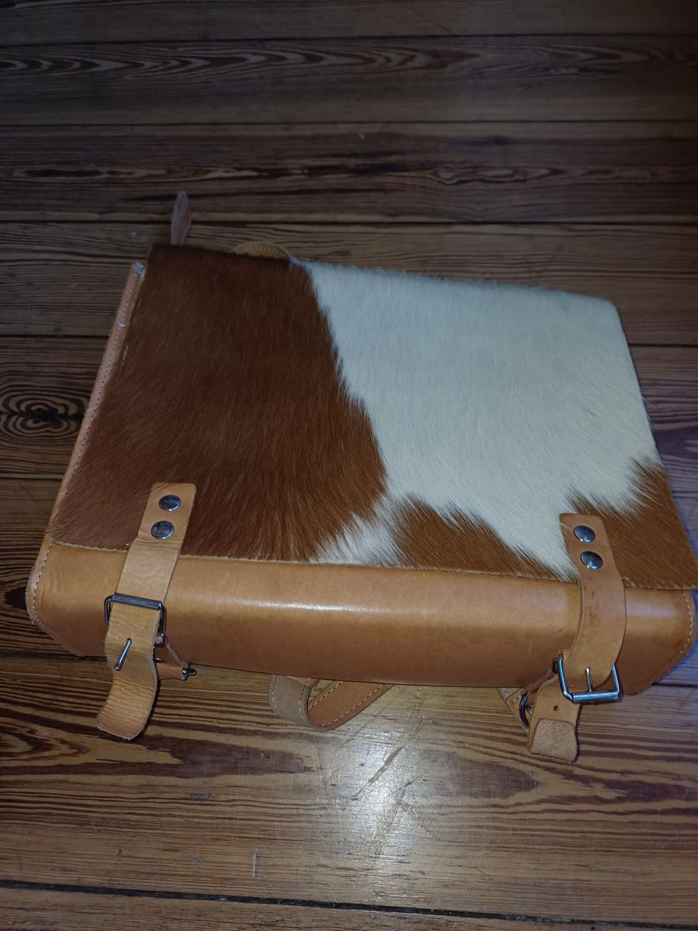 Kindertaschen: Leder Schultasche – Gebraucht aus Basel von thomasbrueckner
