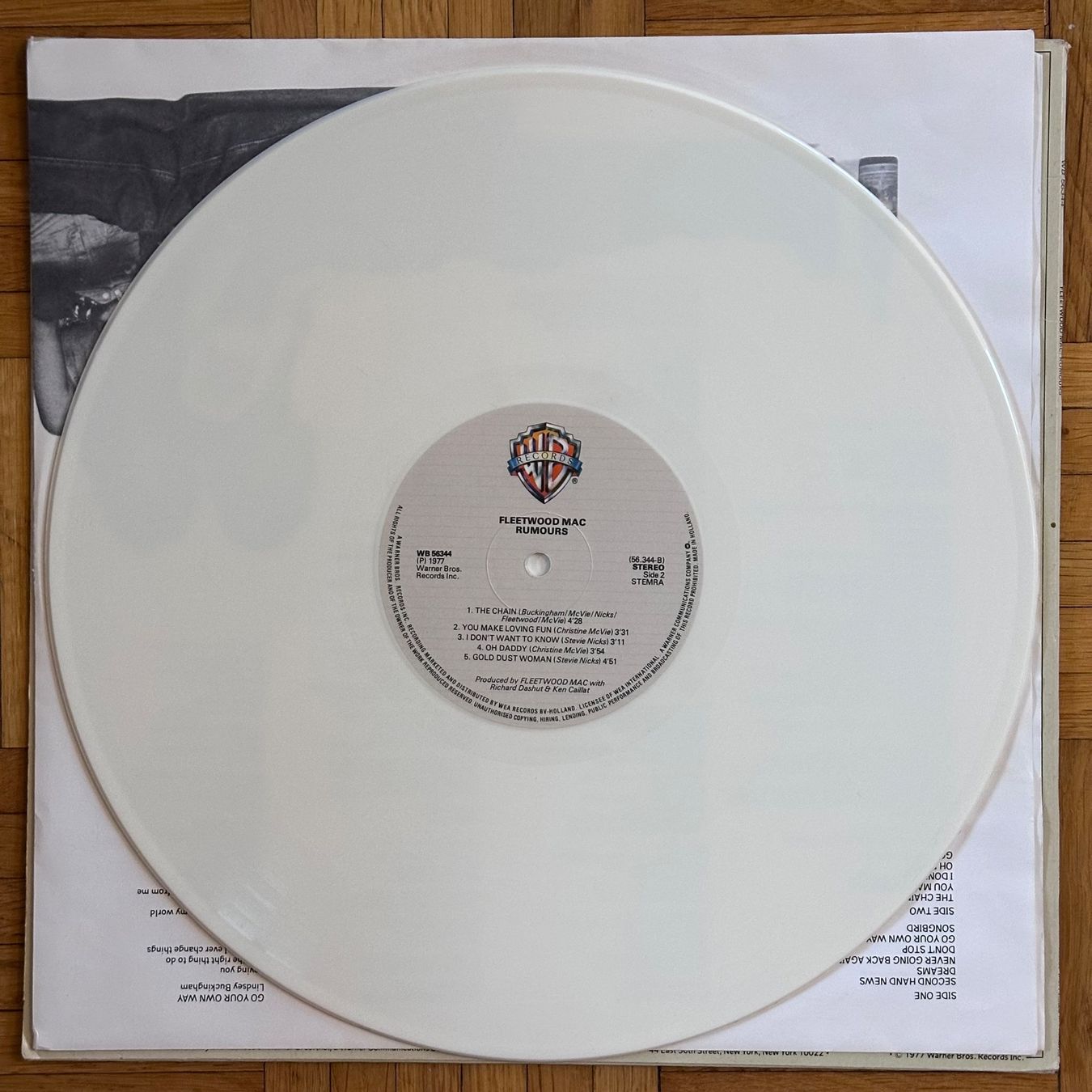 Dischi in vinile: LP - Fleetwood Mac - Rumours (White) – Usato da Breganzona venduto da Onairda75 2