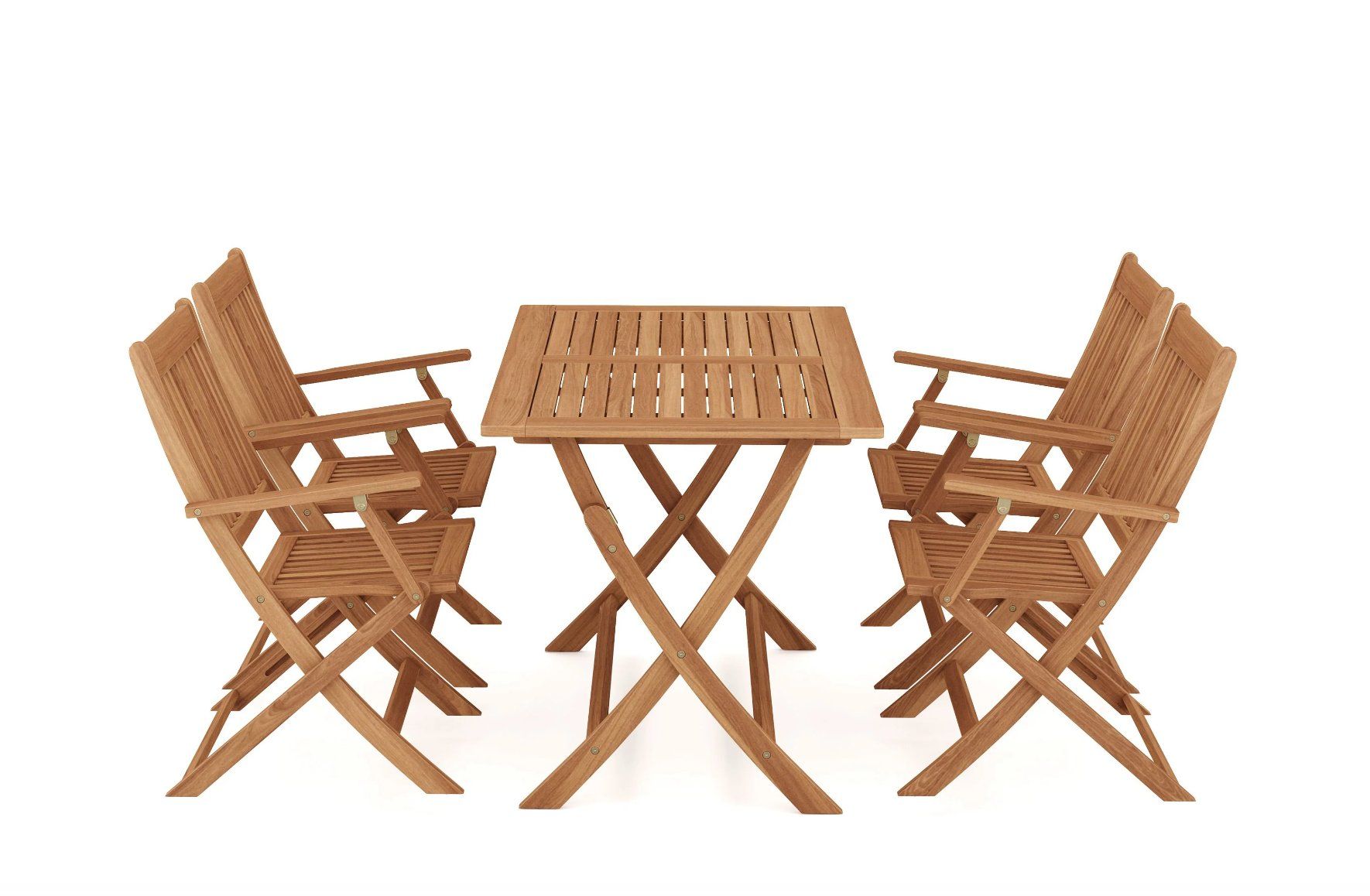 Set di tavolo e panche: Gartenmöbel Set aus Holz AVEIRO - Gratis Versand – Nuovo e nell'imballaggio originale da Kleinwangen venduto da meinwarenkorb.ch 3
