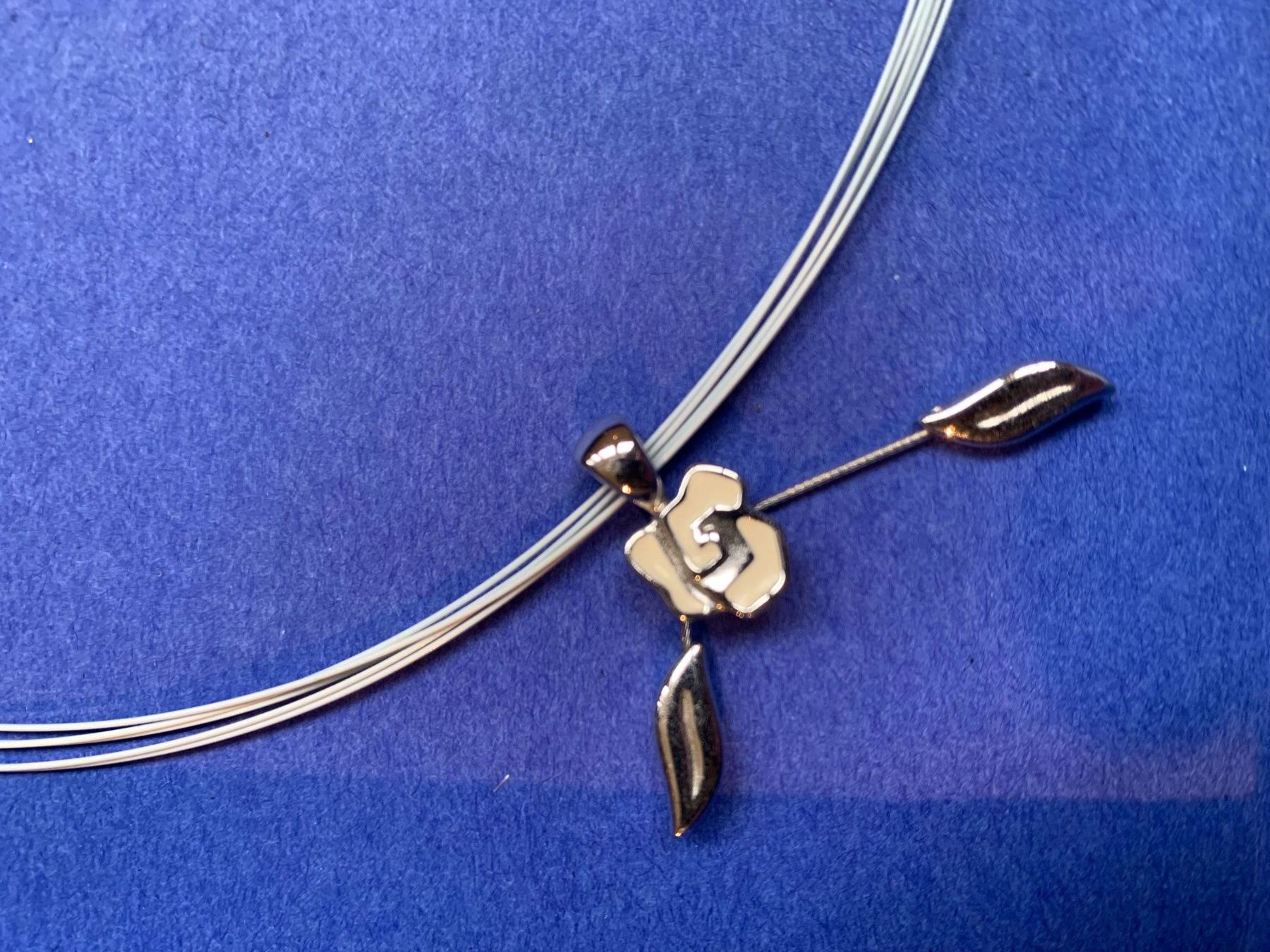 Pierre Lang Catenine: Halskette Blume Pierre Lang – Usato da Stettfurt venduto da Rebelesse 1