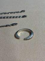 Silber Schmuckset Armbänder und Diesel Ring Silber