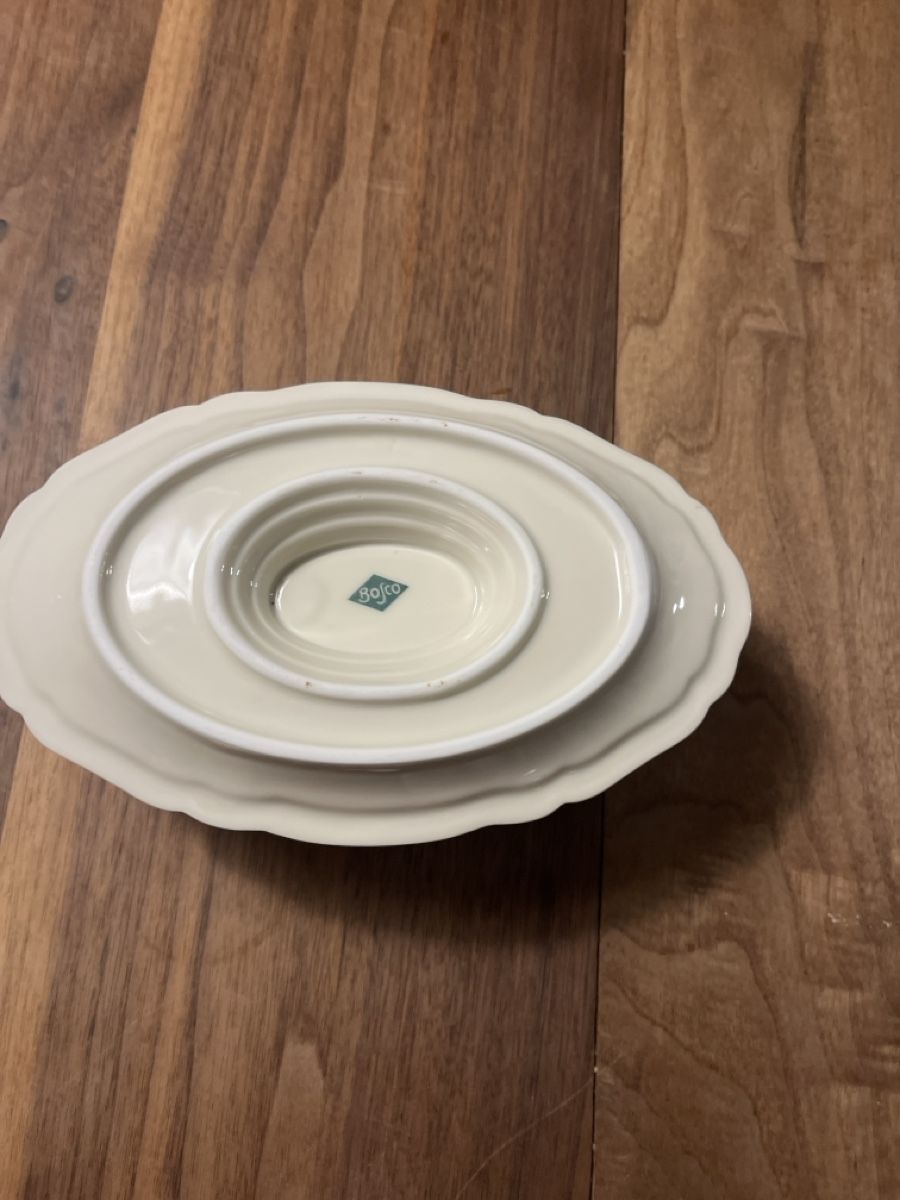 Ciotole: Vintage Sauciere mit Teller – Usato da Wattenwil venduto da bara55 1