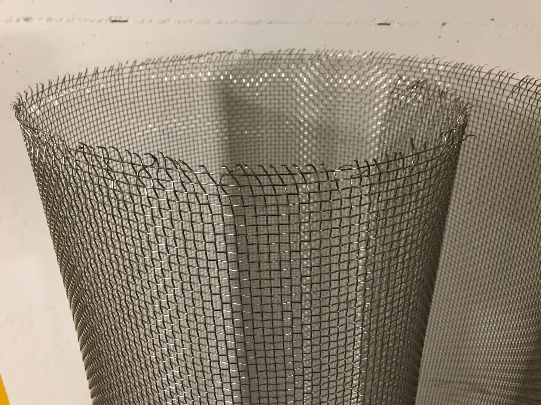 Edelstahl-Drahtgewebe V2A 1mm Drahtstärke 2mm Maschenweite 1m X 50cm Silber Drahtgitter 1x0,5m Edelstahl-Drahtgewebe V2A 1mm Drahtstärke 2mm Maschenweite 1m X 50cm Silber Drahtgitter 1x0,5m