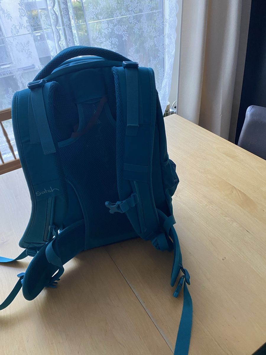 Borse & Zaini: Schulrucksack Satch blau mit verstellbarem Tragesystem – Usato da Zürich venduto da markus234 1