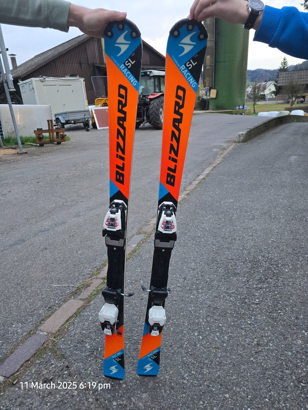 Blizzard Sci: Blizzard Junior Ski Racing Set Grösse 129cm 👍 – Usato da Balterswil venduto da Alexmad82 2