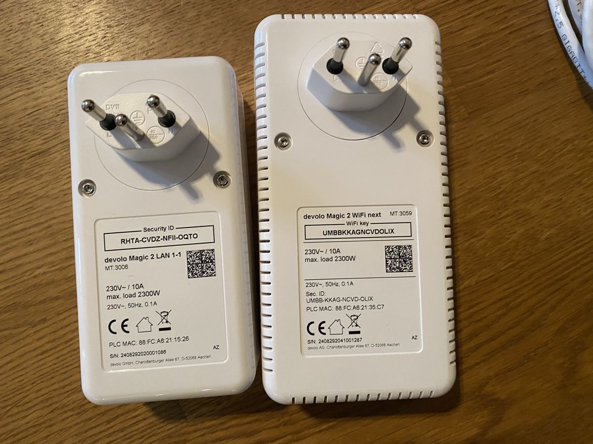 Devolo WiFi: Devolo Magic 2 WiFi Next Powerline Set weiss gebraucht – Usato da Ibach venduto da KatrinAdM 1
