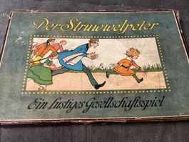 ANTIKES BRETTSPIEL DER STRUWWELPETER VON 1890 RARITÄT