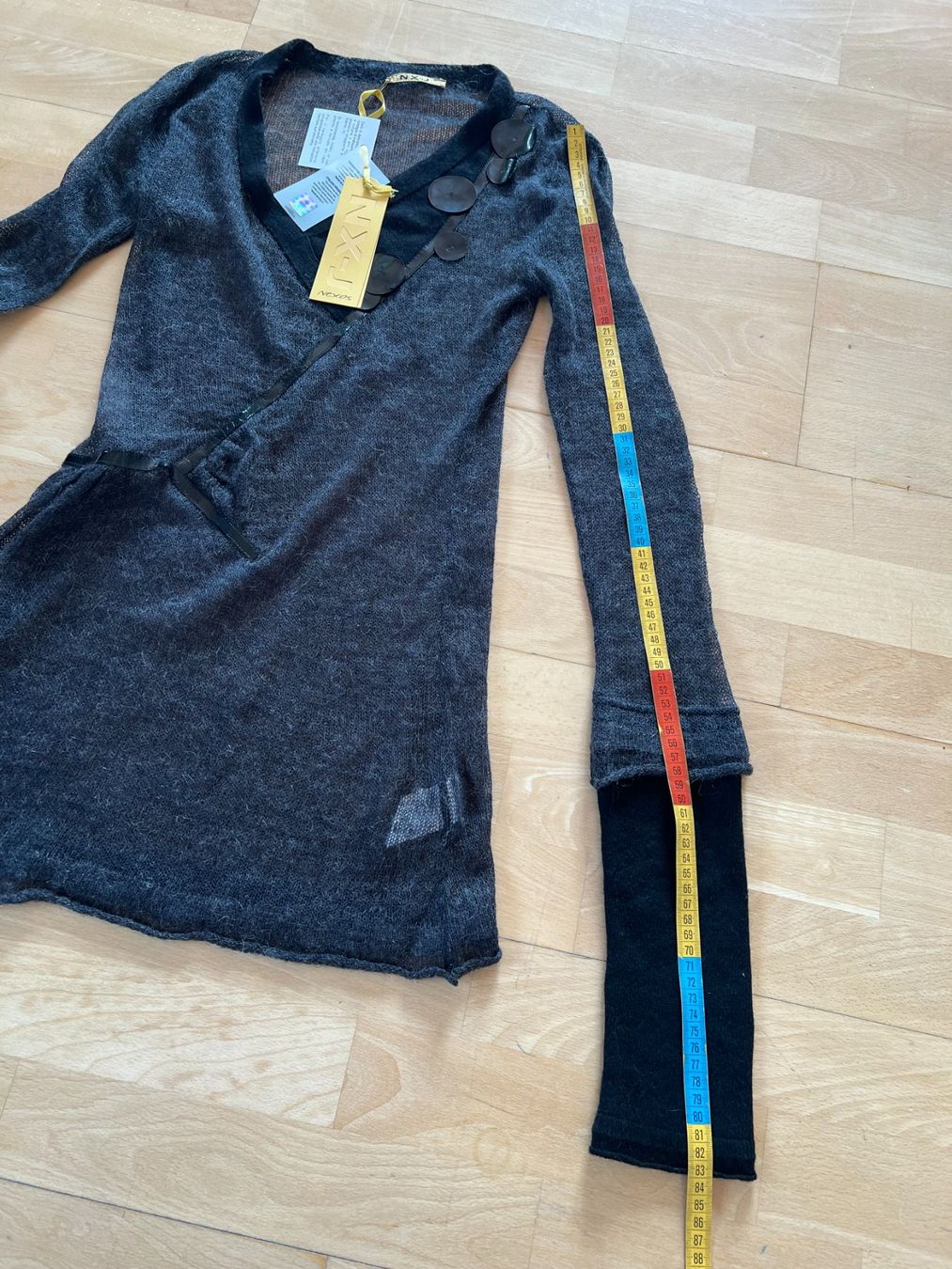 Maglioni & Felpe: NEXOS Damen Pullover, transparent in Gr. S, Schwarz, NEU – Nuovo e nell'imballaggio originale da Worb venduto da farben20zauber 4