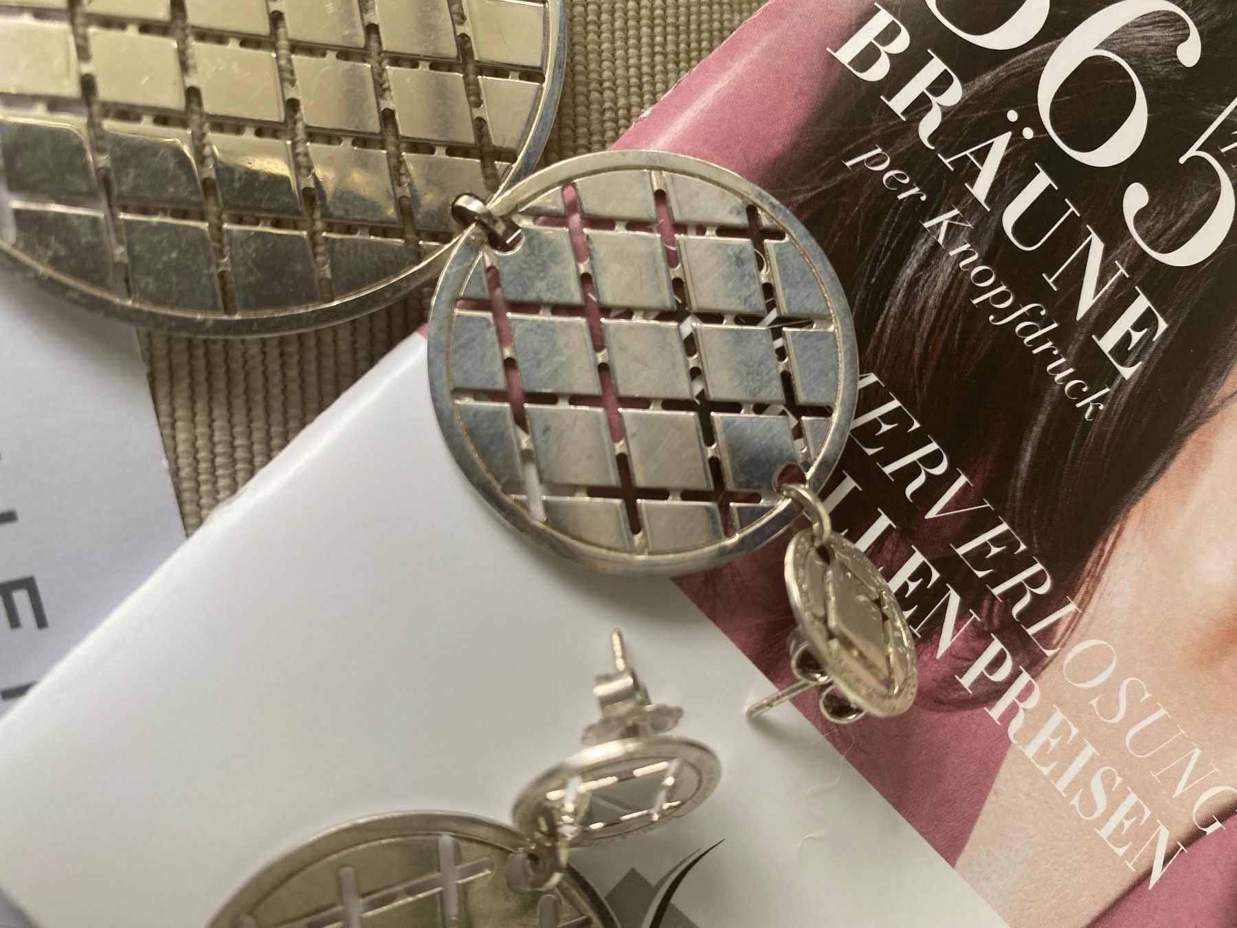Orecchini pendenti & Orecchini a lobo: Rebecca Ohrstecker Silber 925  Schmuck – Nuovo (secondo la descrizione) da Zürich venduto da NNK28 5