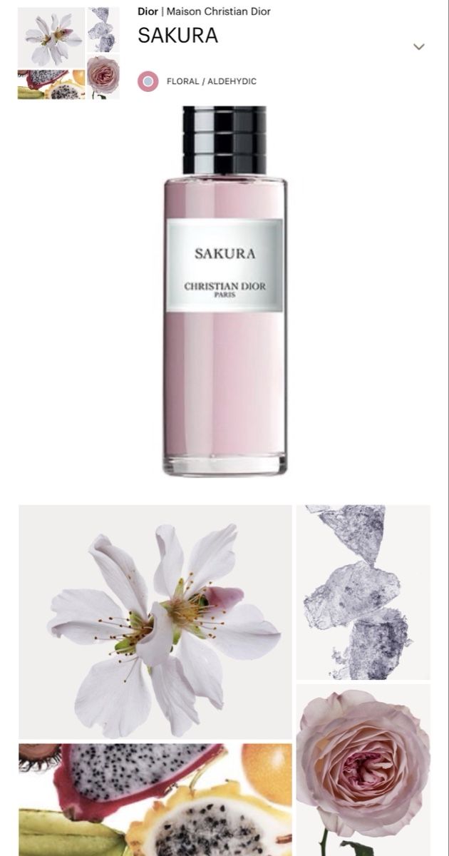 Dior Profumi & Eau de Toilette: Dior Privee Sakura 5 ml probe  – Nuovo (secondo la descrizione) da Täuffelen venduto da RoyaltyBrown 1
