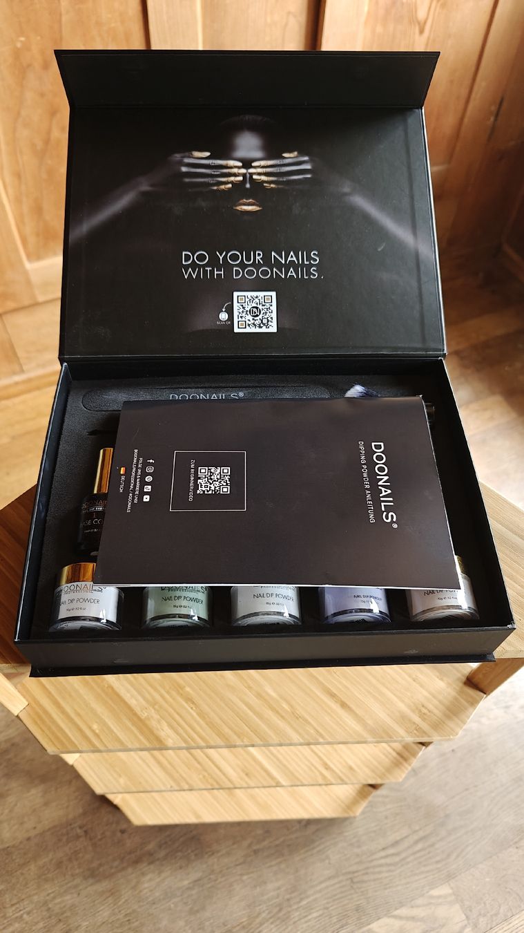 Unghie finte: DOONAILS Dipping Powder Kit Professional – Usato da Rüedisbach venduto da Wuethis-Fb1212 1