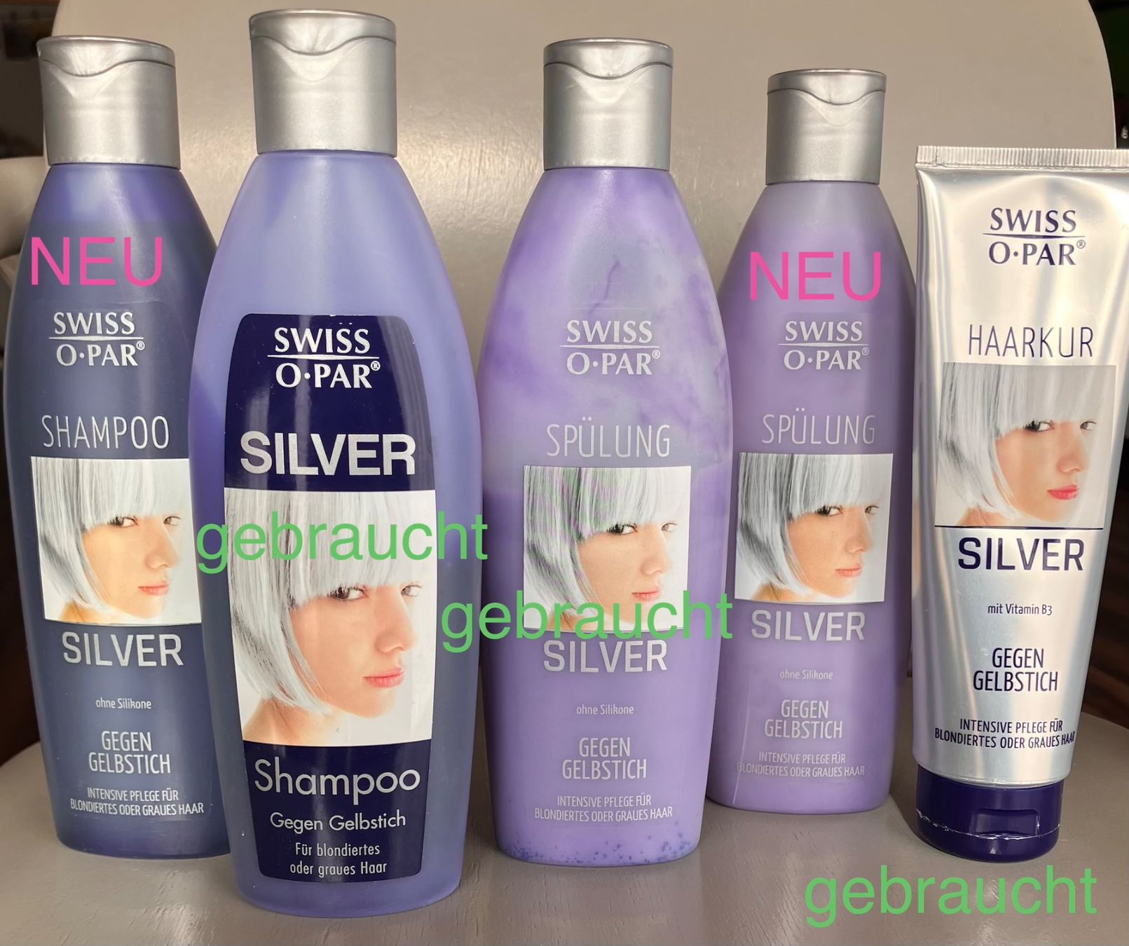 Haarpflegeprodukte: Swiss-o-Par Silber Shampoo – Gebraucht aus Roggwil BE von green_bird