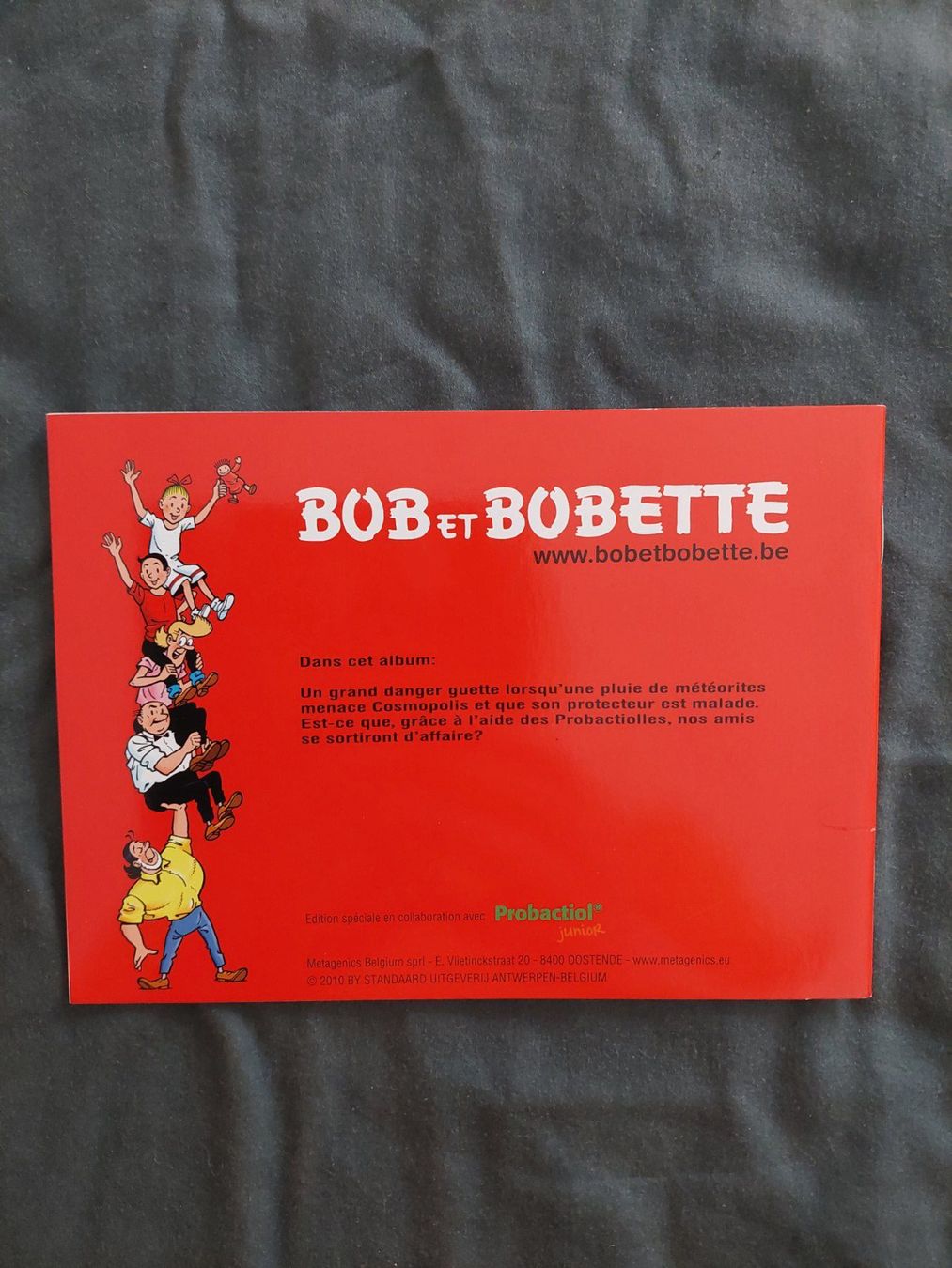 Fumetti: Bob et Bobette T.44Prob La Bactérie Balèze Pt.Format EO 2010 – Usato da Genève venduto da Blu_BD 1