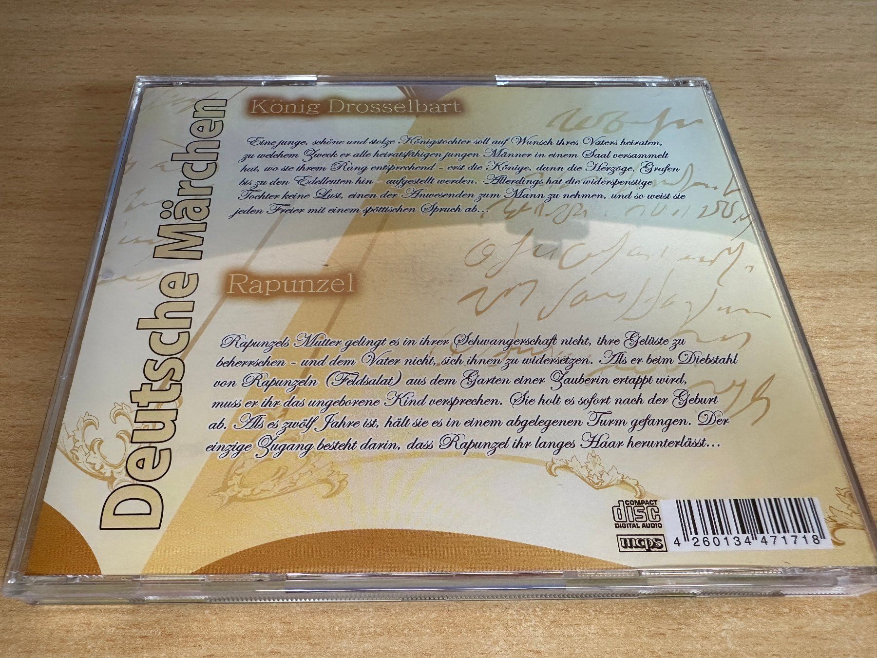 Audiolibri: Deutsche Märchen - König Drosselbart – Usato da Rikon im Tösstal venduto da Alpenmutz 1