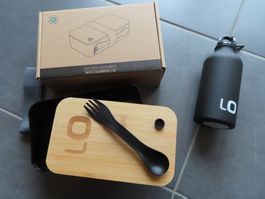 praktische Lunchbox und Trinkflasche ***NEU/unbenutzt***