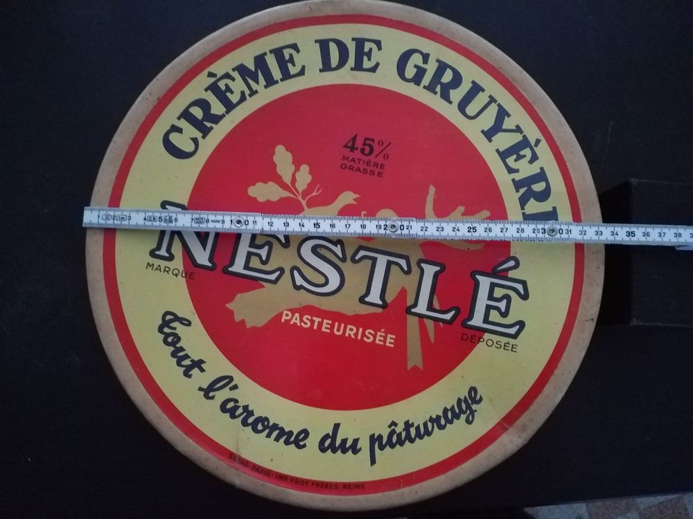 Nestle Crème De Gruyère Grande Boîte Vintage Acheter Sur Ricardo 