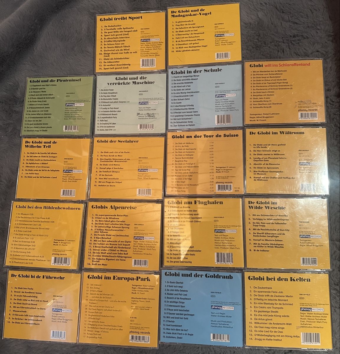 CD: Globi CD-Sammlung 18 Stk. – Usato da Othmarsingen venduto da Crallthene98 1