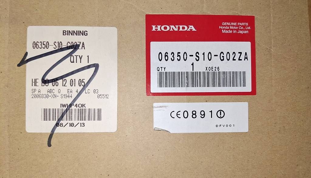Tutti i ricambio per moto: Zündschloss Honda – Usato da Zuoz venduto da Martin7524 1