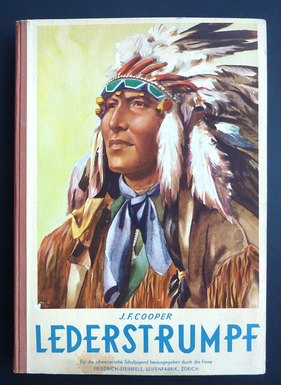 Libri: Lederstrumpf  von J.F.Cooper,  Fr. 78.-- – Usato da Zürich venduto da Aetna14