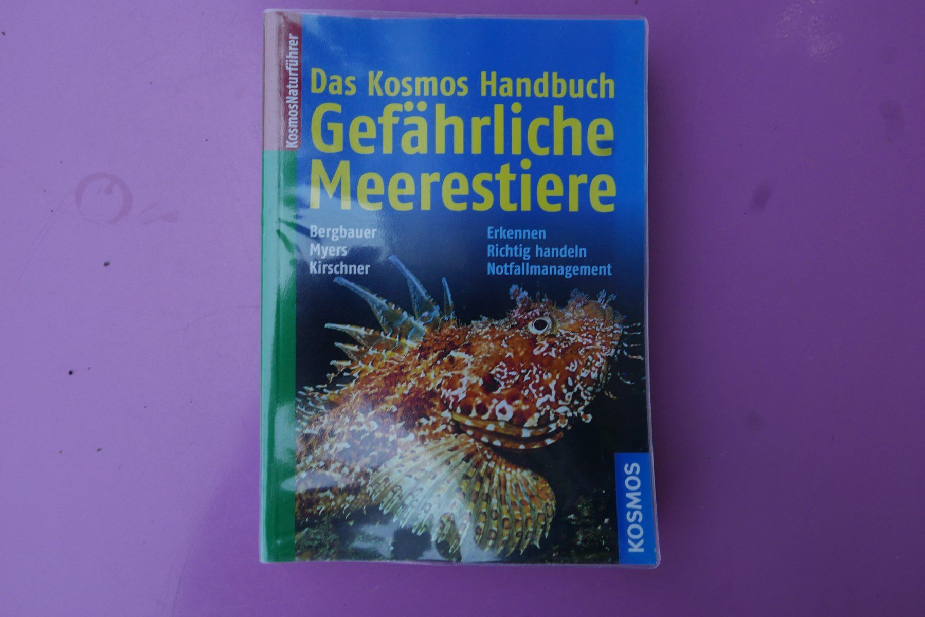 Libri: Kosmos Handbuch Gefährliche Meerestiere Buch – Usato da Rotkreuz venduto da nigal