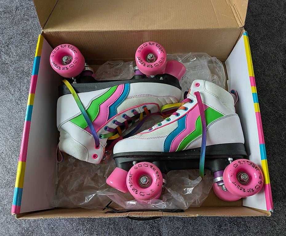 Inline-Skating & Rollschuhe: Retro-Rollschuh Rio Roller Grosse 38 mit OVP! – Gebraucht aus Malters von Oflat 2