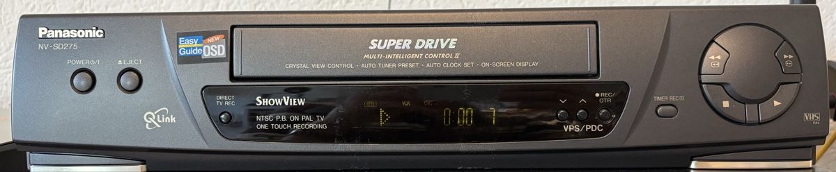 Panasonic Registratori: Panasonic Videorecorder NV-SD275 – Usato da Zufikon venduto da eskilt 8