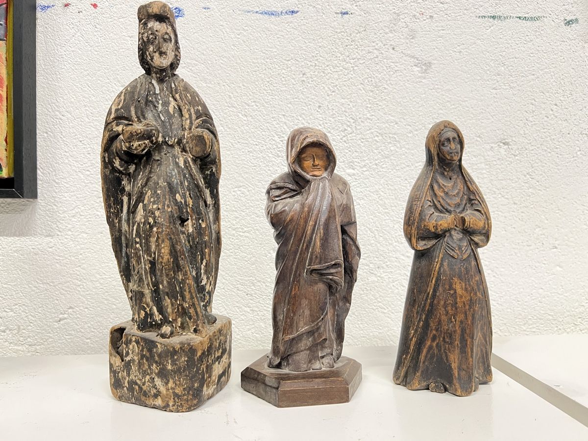 Statuette: Anciennes sculptures en bois – Usato da Vétroz venduto da Chrisbad60