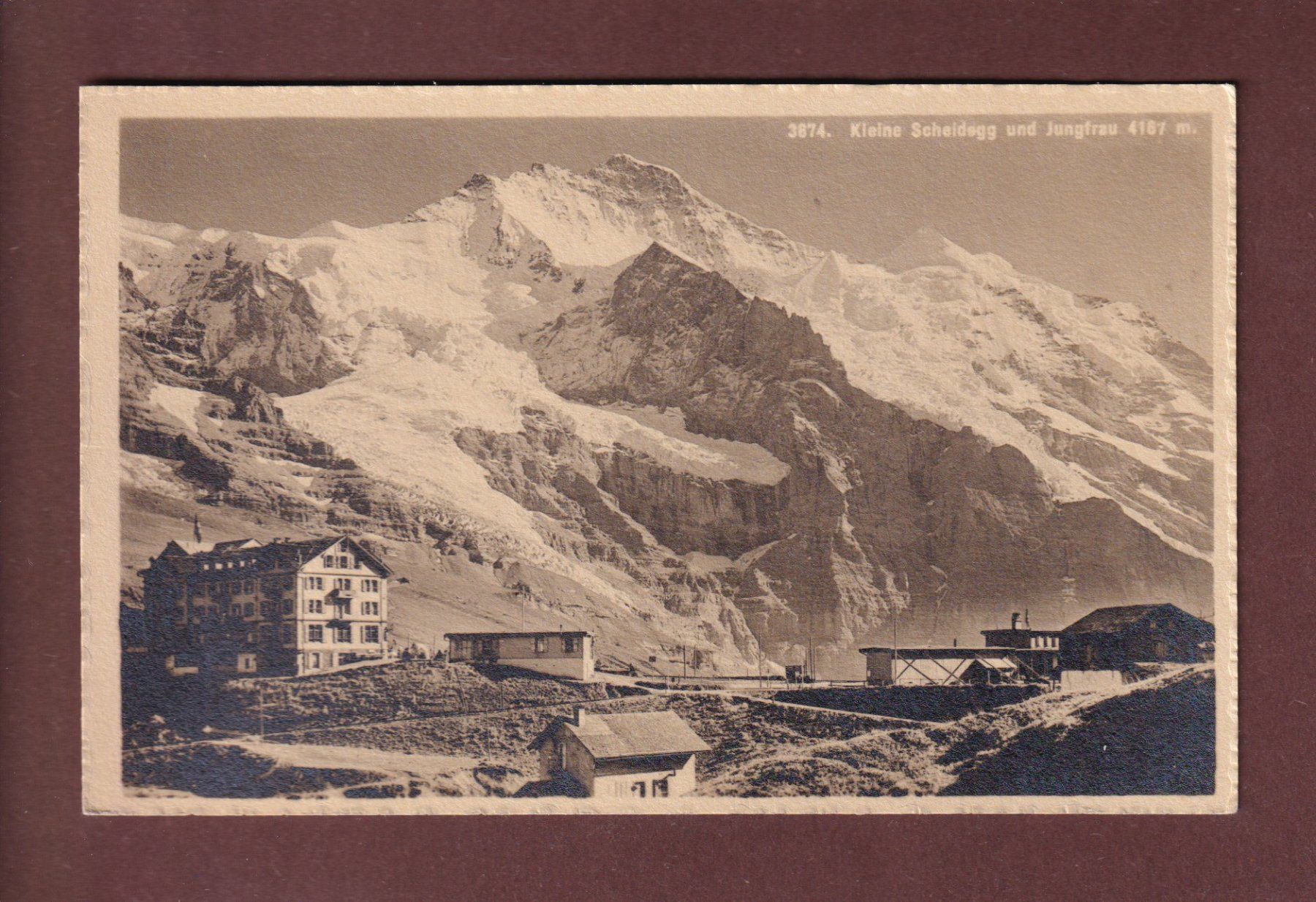 Cartoline postali: KLEINE SCHEIDEGG - Jungfrau – Usato da Pully venduto da nicecards-shop
