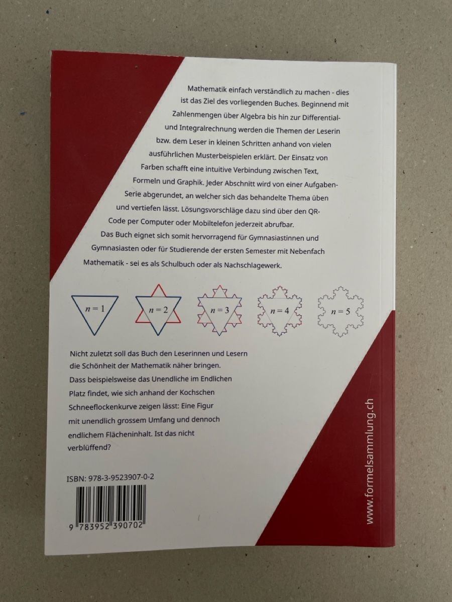Libri: Mathematik einfach verständlich 2. Aufl. Adrian Wetzel – Nuovo (secondo la descrizione) da Aesch BL venduto da ell_8zv7 1