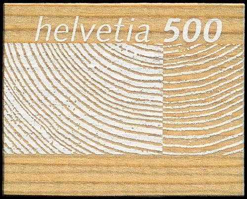 Tutti i francobolli: Briefmarke aus Schweizer Holz – Nuovo e nell'imballaggio originale da Humlikon venduto da GX30