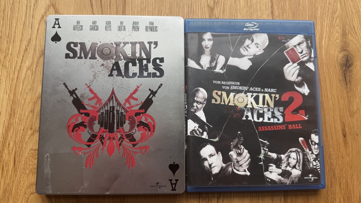 Tutti i DVDs: Smokin' Aces 1 Steelbook +2 Blu-ray – Usato da Weiach venduto da PatGianPro