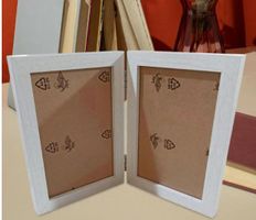 NEUER weisser 4-er Bilderrahmen 10 x 15 cm - 225291
