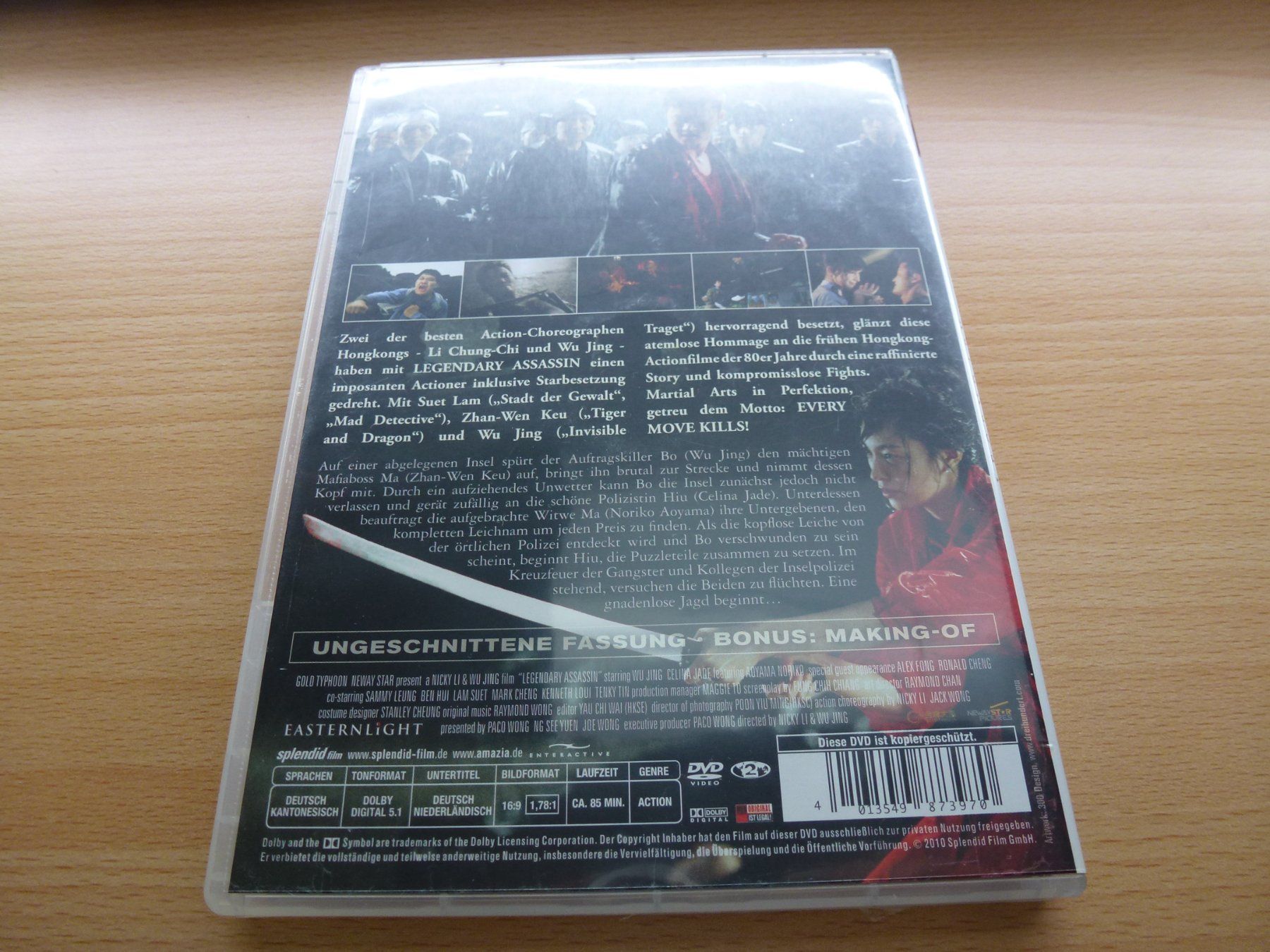 Alle DVDs: Assassin – Gebraucht aus Hombrechtikon von HGK50 1