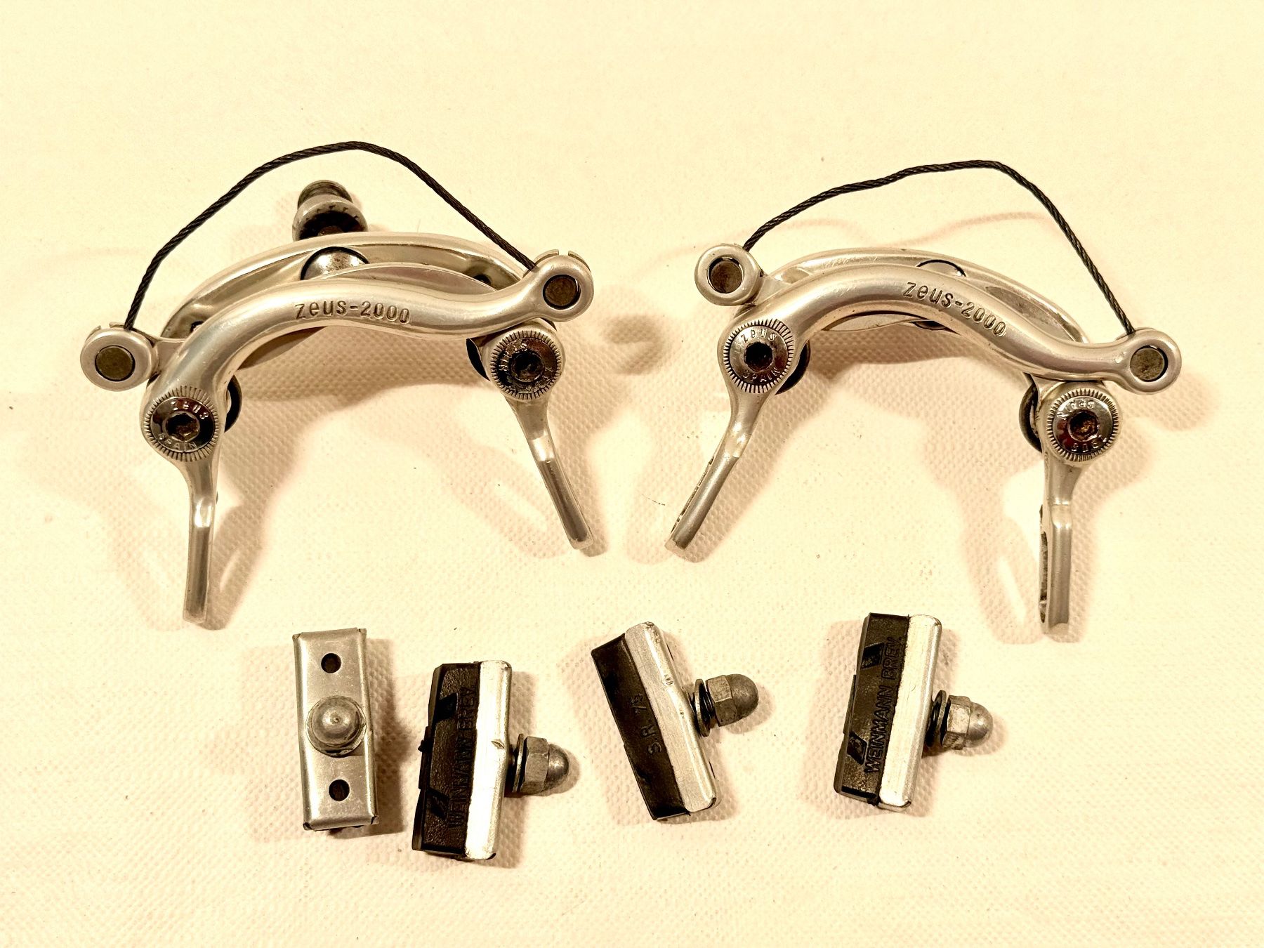 Ersatzteile: ZEUS 2000 Center Pull Brakes Bremsen Set V+H – Gebraucht aus Luzern von bikeandbeltcom